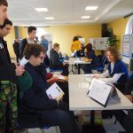 Firmy na Burze práce cílily hlavně na studenty posledních ročníků