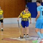 Vesnická florbalová liga v Bernarticích dnes pokračovala pěti zápasy