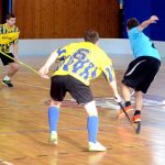 Vesnická florbalová liga v Bernarticích dnes pokračovala pěti zápasy
