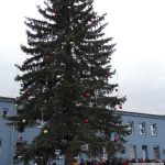 Rozsvícení vánočního stromu v nemocnici sledovala i hejtmanka kraje