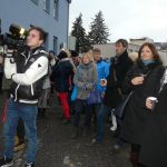 Rozsvícení vánočního stromu v nemocnici sledovala i hejtmanka kraje