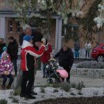 Rozsvícení vánočního stromu v nemocnici sledovala i hejtmanka kraje