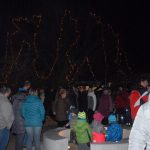 V Sepekově rozsvítili strom na novém náměstí