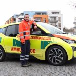 Jihočeská záchranka testuje bezplatně zapůjčený elektromobil