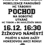 V Táboře bude hokejová sobota pro Martínka, který ztratil maminku i babičku. A divácká soutěž o mobil!