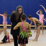Moderní gymnastky v Bernarticích uspořádaly Vánoční besídku