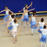 Moderní gymnastky v Bernarticích uspořádaly Vánoční besídku