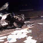 Smrtelná nehoda uzavřela silnici číslo 3 u Kaplice. Policie odklání dopravu. Vrtulník nemohl přistát