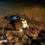 Smrtelná nehoda uzavřela silnici číslo 3 u Kaplice. Policie odklání dopravu. Vrtulník nemohl přistát