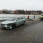 Nehoda čtyř aut u Lipna