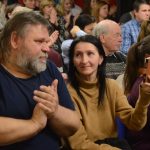 Karel Schwarzenberg v písecké Sladovně. S lidmi debatoval o volbách, vládě i táboru v Letech
