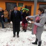 Maškarní průvod míří z Roudné do Janova