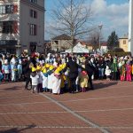 Maškarní veselí v Sezimově Ústí obstarali školáci