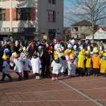 Maškarní veselí v Sezimově Ústí obstarali školáci