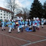Maškarní veselí v Sezimově Ústí obstarali školáci