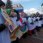 Maškarní veselí v Sezimově Ústí obstarali školáci