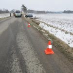 Žena ze sobotní nehody u Kostelce nad Vltavou zemřela
