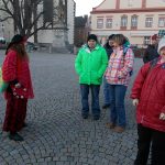 Maškary v Táboře doprovodila živá koza