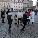 Maškary v Táboře doprovodila živá koza