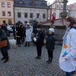 Maškary v Táboře doprovodila živá koza
