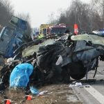 Fotografie z tragické nehody u Frahelže na Jindřichohradecku