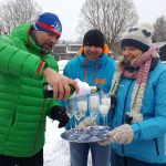 Zamrzlé Lipno se oficiálně otevřelo pro bruslaře