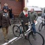 První huštění si v mrazu nenechala ujít čtyřicítka velocipedistů