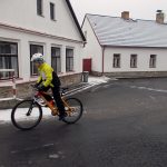 První huštění si v mrazu nenechala ujít čtyřicítka velocipedistů