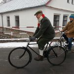 První huštění si v mrazu nenechala ujít čtyřicítka velocipedistů