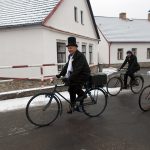 První huštění si v mrazu nenechala ujít čtyřicítka velocipedistů
