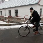 První huštění si v mrazu nenechala ujít čtyřicítka velocipedistů