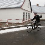 První huštění si v mrazu nenechala ujít čtyřicítka velocipedistů