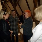 Návrhářka Hana Zelenková svou práci představila na besedě v plánské faře