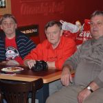 Strakoničtí fanoušci Slavie si tentokrát dali sraz v pivovaru