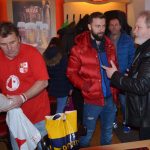 Strakoničtí fanoušci Slavie si tentokrát dali sraz v pivovaru