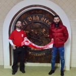 Strakoničtí fanoušci Slavie si tentokrát dali sraz v pivovaru