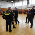 Krajskou soutěž hasičů v lezení na umělé stěně vyhrál Radek Kümmel z Tábora