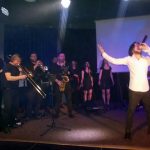 Zaplněnou táborskou Univerzitou zněla rocková opera. Letos pro Moniku a Tomáška