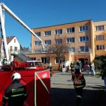 Hasiči nacvičovali zásah v píseckém Alzheimer centru Prácheň