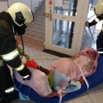 Hasiči nacvičovali zásah v píseckém Alzheimer centru Prácheň