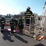 Hasiči nacvičovali zásah v píseckém Alzheimer centru Prácheň