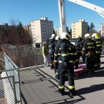 Hasiči nacvičovali zásah v píseckém Alzheimer centru Prácheň