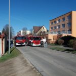 Hasiči nacvičovali zásah v píseckém Alzheimer centru Prácheň