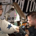 Tattoo Jam s vrhačem nožů a věšením na háky