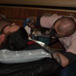 Tattoo Jam s vrhačem nožů a věšením na háky