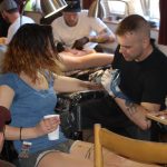 Tattoo Jam s vrhačem nožů a věšením na háky
