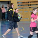 Vítězství milevských mladších žákyň nad Pískem režírovala Tereza Kozáková