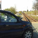 Ve Starých Hodějovicích došlo k nehodě na přejezdu