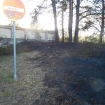 Na Pražském sídlišti v Táboře hořelo údajně od petardy