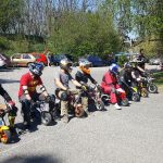 Mini moto GP zahájilo u Podolského mostu